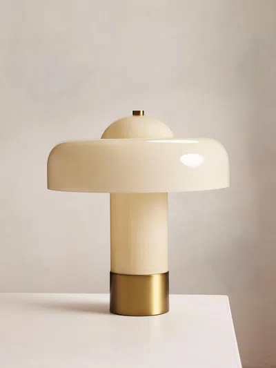 Soho Home Giovanni Table Lamp In Neutral
