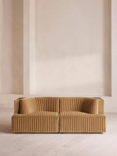 Soho Home Hamish Modular Sofa In Brown