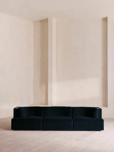 Soho Home Hamish Modular Sofa In Blue