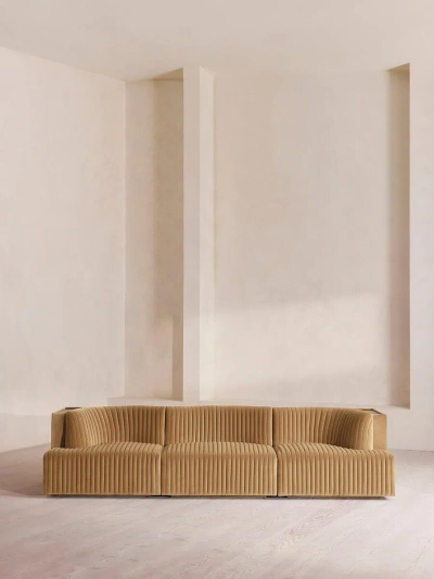 Soho Home Hamish Modular Sofa In Brown