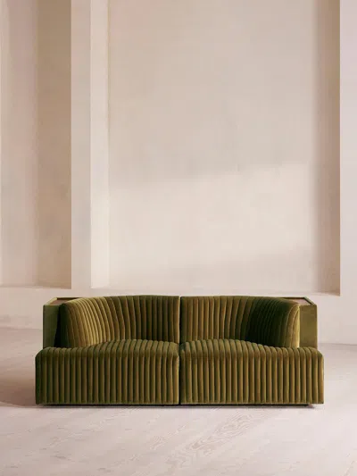 Soho Home Hamish Sectional Sofa In Green