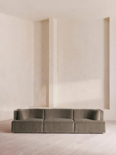 Soho Home Hamish Sectional Sofa In Gray
