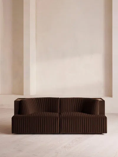 Soho Home Hamish Sectional Sofa In Brown