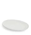 Soho Home Hillcrest Oval Serving Platter In White