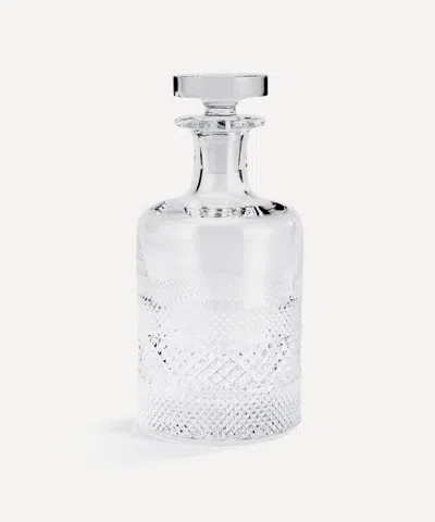 SOHO HOME SOHO HOME HUXLEY CUT CRYSTAL SMALL DECANTER