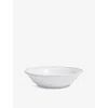 Soho Home White Hillcrest Earthenware Serving Bowl In White