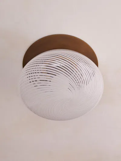 Soho Home Isaac Flush Light In Neutral