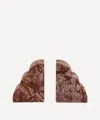 Soho Home Joanie Jasper Stone Scalloped Bookends