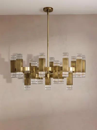 Soho Home Kennedy Chandelier In Green