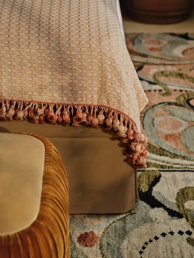 Soho Home Lera Bedspread In Brown