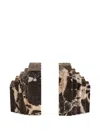 Soho Home Lola Marble Bookends In Black