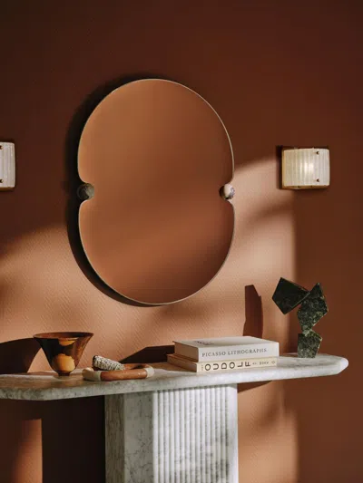 Soho Home Lucetta Mirror In Brown