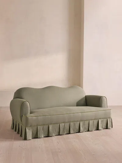 Soho Home Madelyn Three Seater Sofa In Green