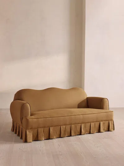 Soho Home Madelyn Three Seater Sofa In Brown