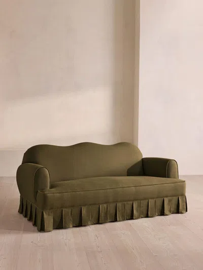 Soho Home Madelyn Three Seater Sofa In Green