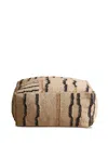 Soho Home Mallaig Patterned Floor Cushion In Neutral