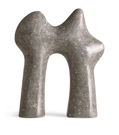 Soho Home Marble Anderson Ornament In Gray