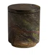 Soho Home Marble Vessel And Leather & Oud Candle