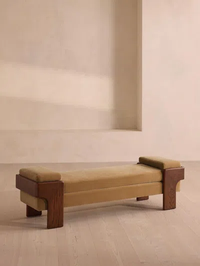 Soho Home Marcia Bench In Burgundy