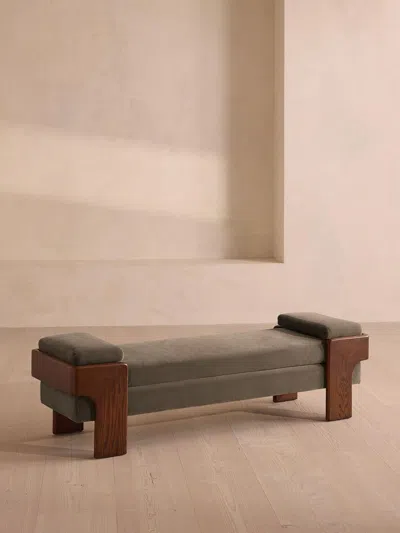 Soho Home Marcia Bench In Gray