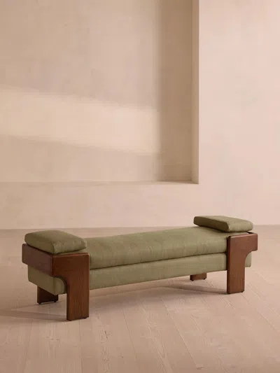 Soho Home Marcia Bench In Green