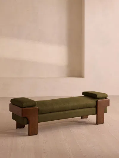 Soho Home Marcia Bench In Green