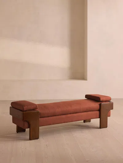 Soho Home Marcia Bench In Brown