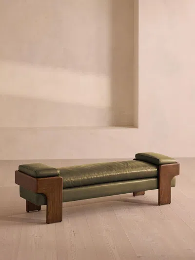 Soho Home Marcia Bench In Green