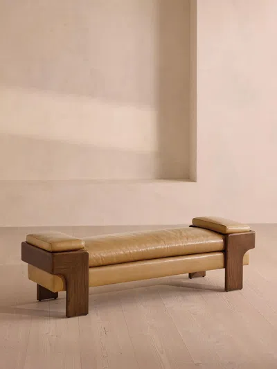Soho Home Marcia Bench In Brown