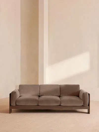 Soho Home Marcia Three Seater Sofa In Green