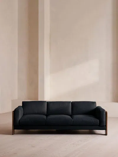 Soho Home Marcia Three Seater Sofa In Black