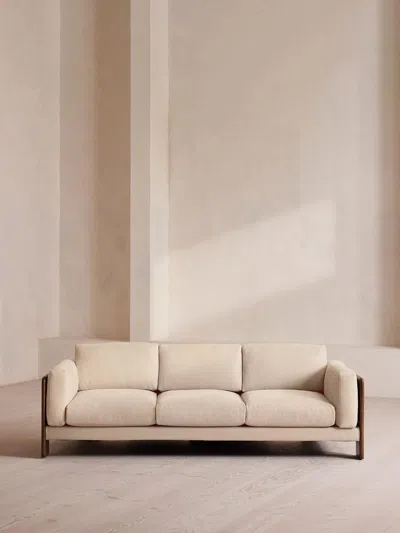 Soho Home Marcia Three Seater Sofa In Neutral