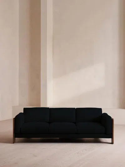 Soho Home Marcia Three Seater Sofa In Black