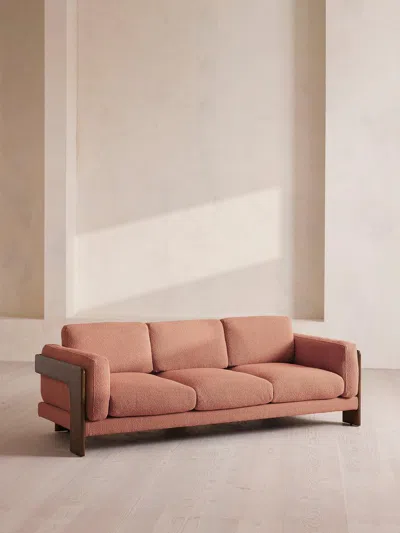 Soho Home Marcia Three Seater Sofa In Pink