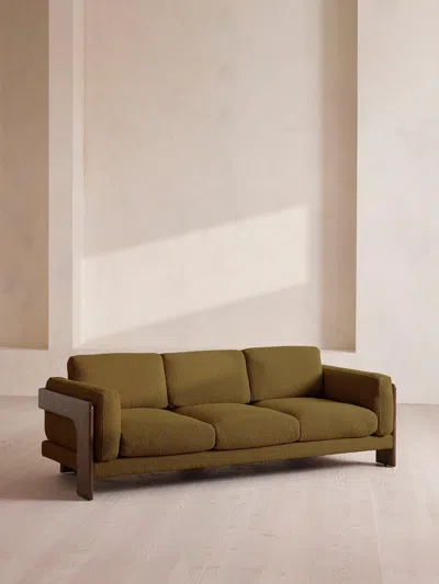 Soho Home Marcia Three Seater Sofa In Brown