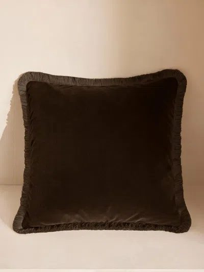 Soho Home Margeaux Square Cushion In Green