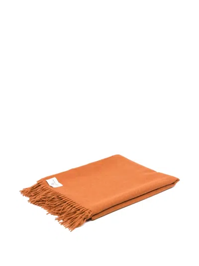 Soho Home Maria Throw (180cm X 130cm) In Orange