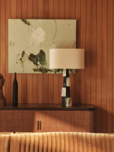 Soho Home Misha Table Lamp In Neutral