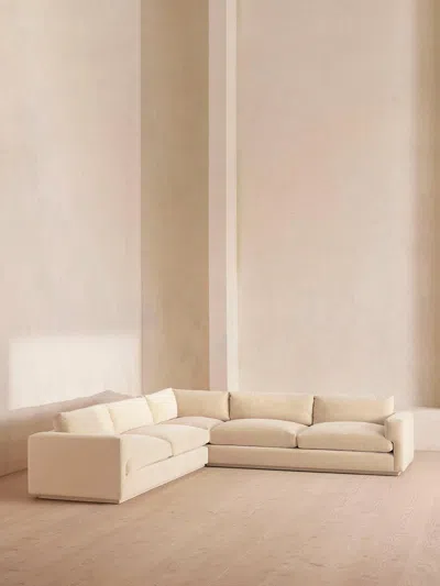 Soho Home Mossley Corner Sofa In Neutral