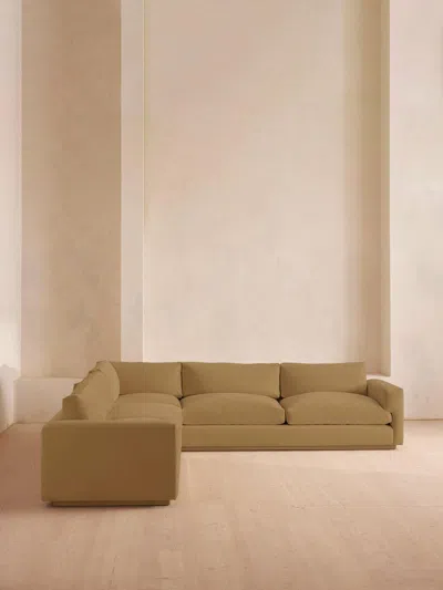 Soho Home Mossley Corner Sofa In Brown
