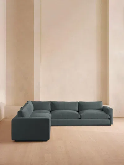 Soho Home Mossley Corner Sofa In Gray