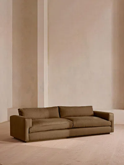 Soho Home Mossley Four Seater Sofa In Brown