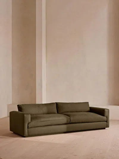 Soho Home Mossley Four Seater Sofa In Green
