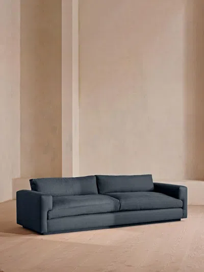 Soho Home Mossley Four Seater Sofa In Blue