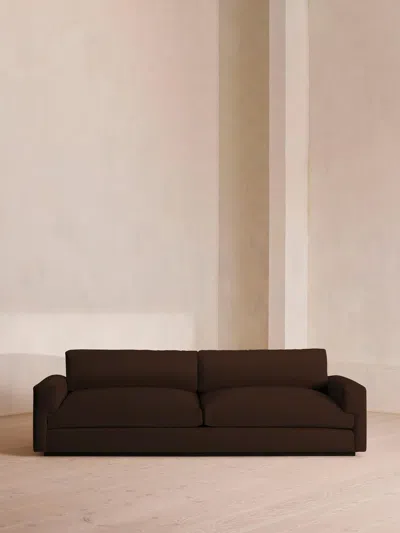 Soho Home Mossley Four Seater Sofa In Brown