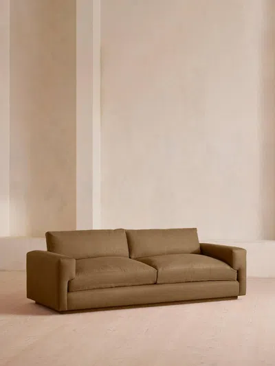 Soho Home Mossley Three Seater Sofa In Brown