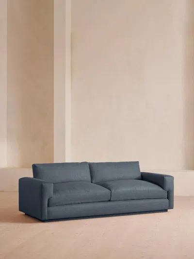 Soho Home Mossley Three Seater Sofa In Blue