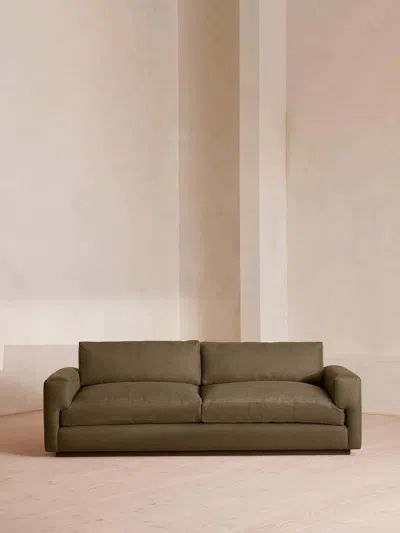 Soho Home Mossley Three Seater Sofa In Green
