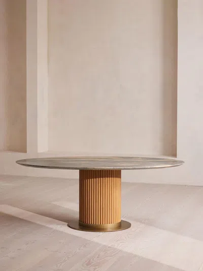 Soho Home Murcell Oval Dining Table In Brown