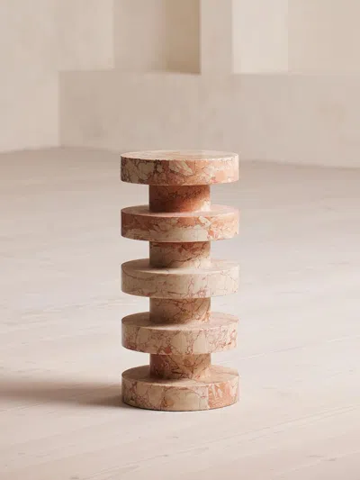 Soho Home Nelson Side Table In Neutral